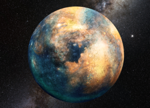 A planetary mass object the size of Mars would be sufficient to produce the observed perturbations in the distant Kuiper Belt. (Image: Heather Roper/LPL) A planetary mass object the size of Mars would be sufficient to produce the observed perturbations in the distant Kuiper Belt. (Image: Heather Roper/LPL)